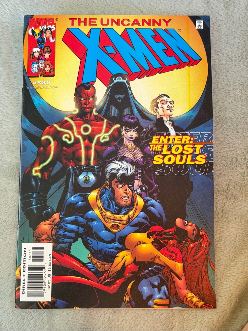 Y2K Marvel Comic The Uncanny X-Men #382